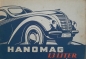 Preview: Hanomag 1,3 Litre 32 PS 1939 Ownermanual (4323)